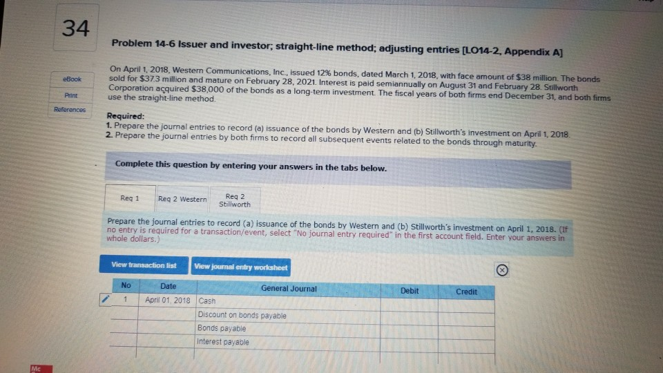 Q 34 req 1 : req 2 western : req 2 still
