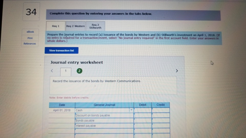 worth: please solve all of this 34 Problem 14-6 Issuer and investor;