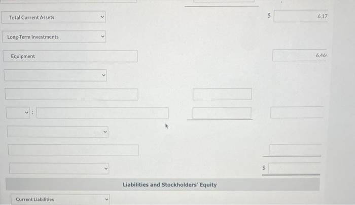 are in millions.) $ 2.180 $3,310 Common stock Prepaid rent Accumulated depreciation-equipment