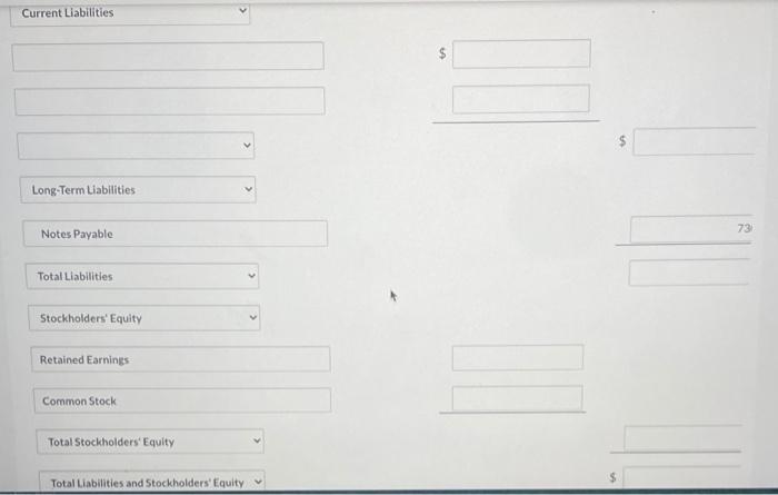 Accounts payable 175 1,030 6,460 Patents 2,100 Equipment Stock investments (long-term) Debt