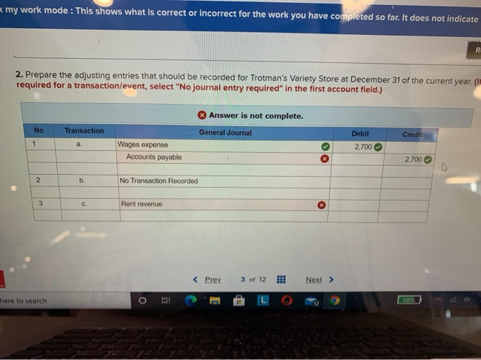 Saved Help Save & Exit Check my Trotman's Variety Sto is completing
