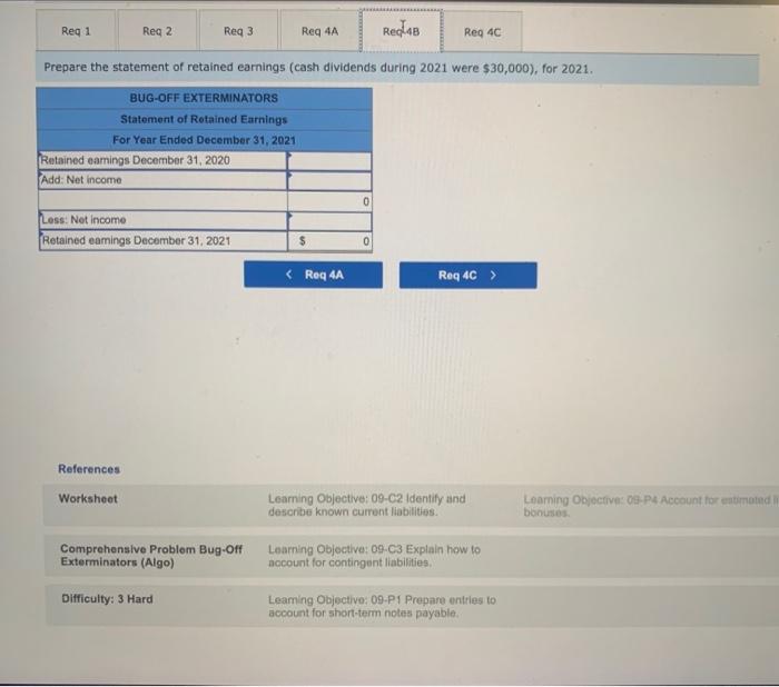 on the bank statement is a canceled check that the company failed
