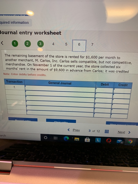 b. Office supplies on hand at January 1 of the current year