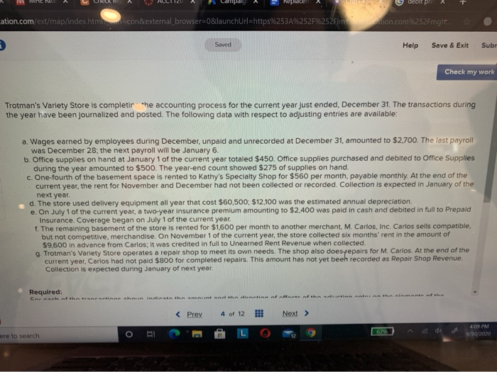 year amounted to $500. The year-end count showed $275 of supplies on