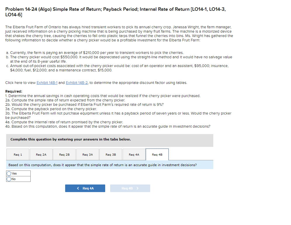 the cherry tree, causing the cherrles to fall onto plastic tarps that