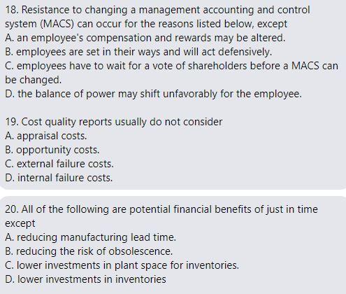 with senior management involved only in the final phase. C. takes from