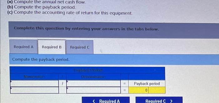 of equipment that would allow the company to add a new product
