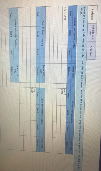 2. post the individual entries from the purchases journal and the general