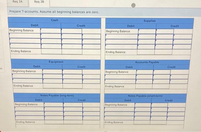 displayed below) Business Sim Corporation (BSC) entered into the following four transactions: