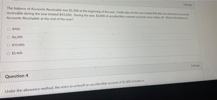 Accounts are written off when they become uncollectible. Generally does not match