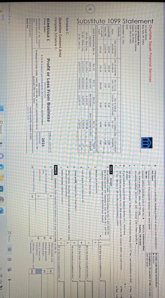 D, and Qualified Dividends and Capital Gains Tax Worksheet Notes This problent