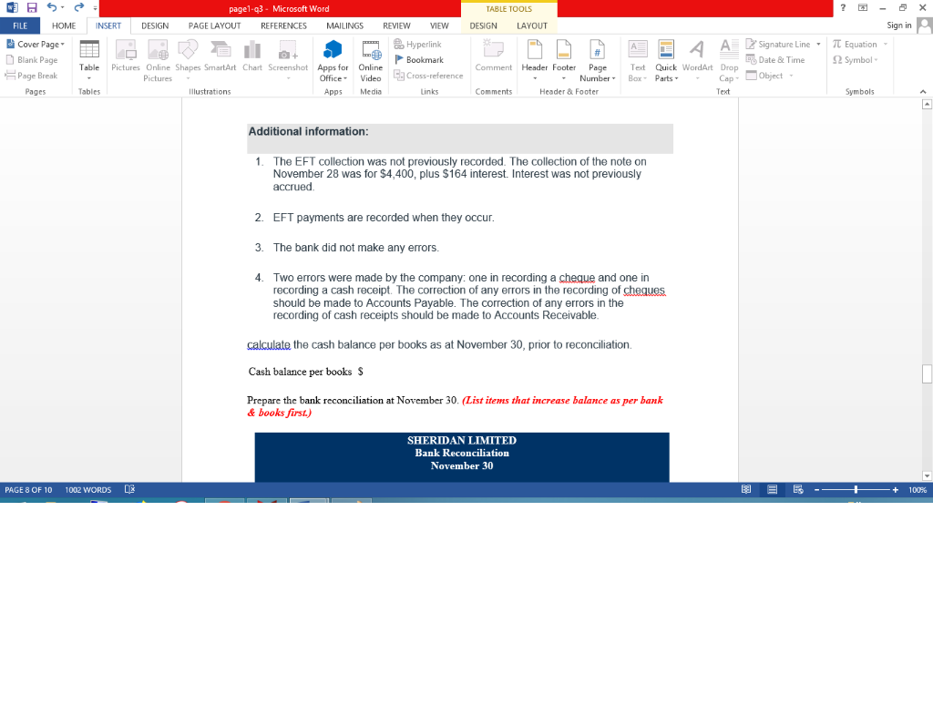 Header & Footer Symbols Q3 The bank portion of last month's bank