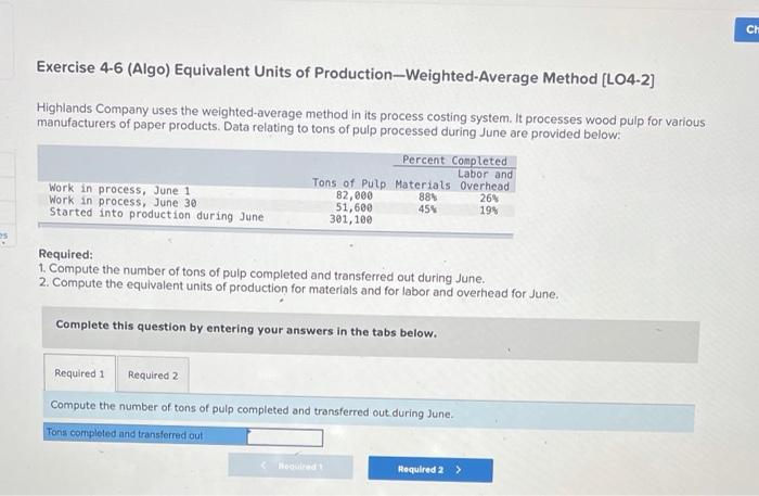process, October 1 Work in process, October 31 Percent Completed Units Materials