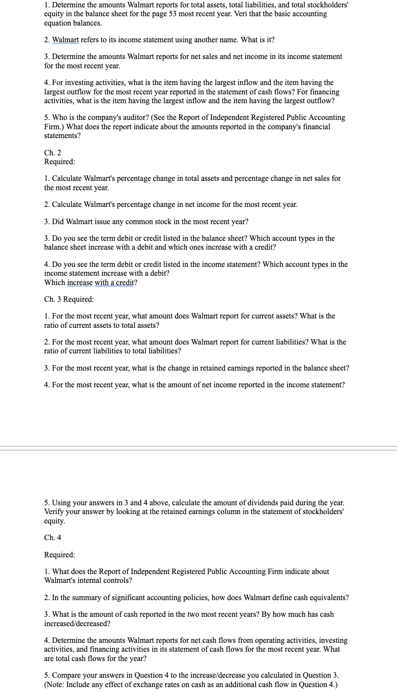  Using the SEC 202310k report please do the following. Determine the