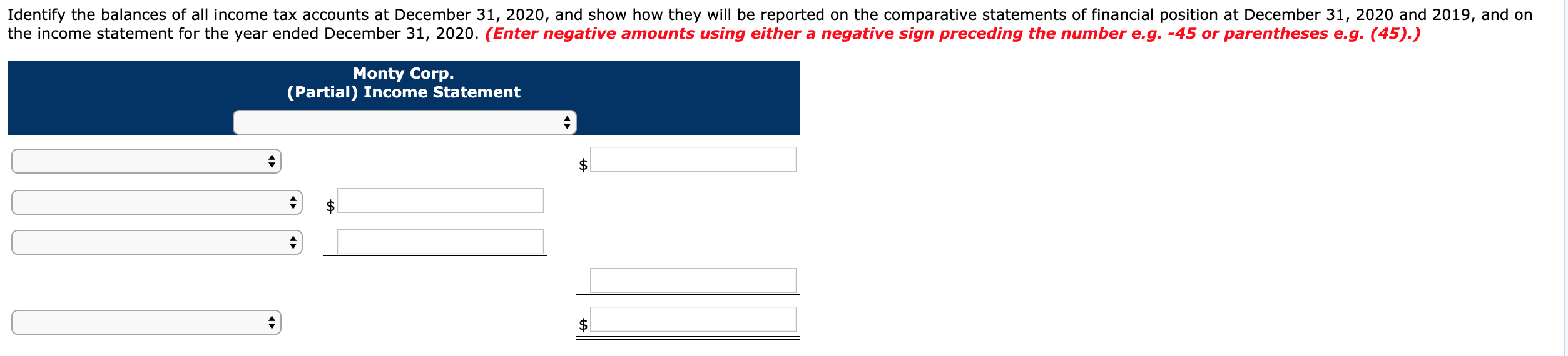 The differences between the carrying amounts and tax bases were expected to
