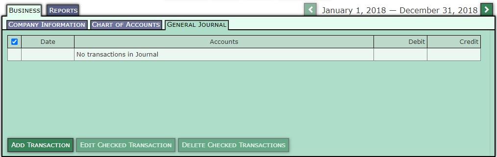 franchise fee to TQA transactions on the General Ledger. based on a