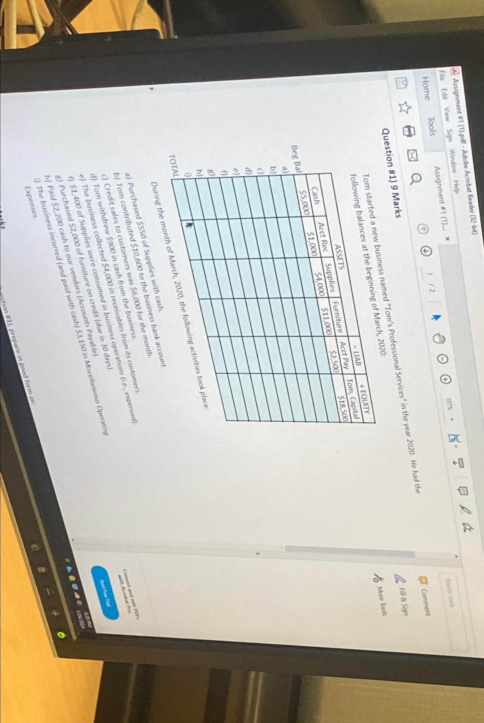  Assignment 21(1).pdt - Adobe Acrobat Reader (32-bit) File Edit View Sign