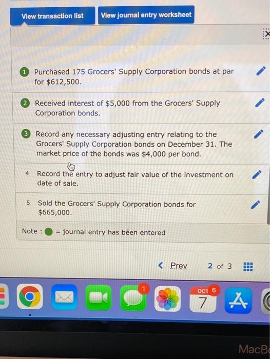 securities (L012-1, 12-3) Rantzow-Lear Company buys and sells debt securities expecting to