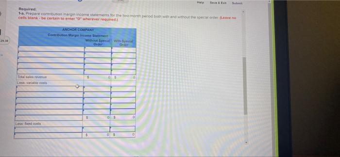 Anchor Company manufactures a variety of tool boxes. The firm is currently