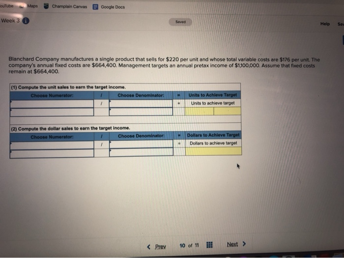  uTube Maps Champlain Canvas Google Docs Week 3 Saved Help Sa