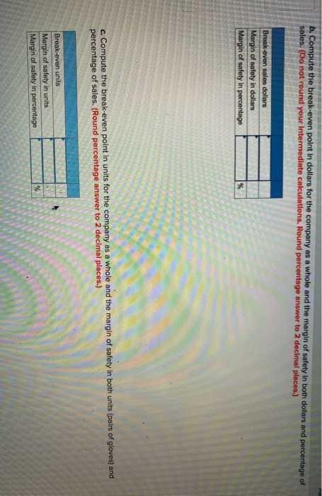 Edward Island, manufactures and sells two types of lightweight gloves for runners-