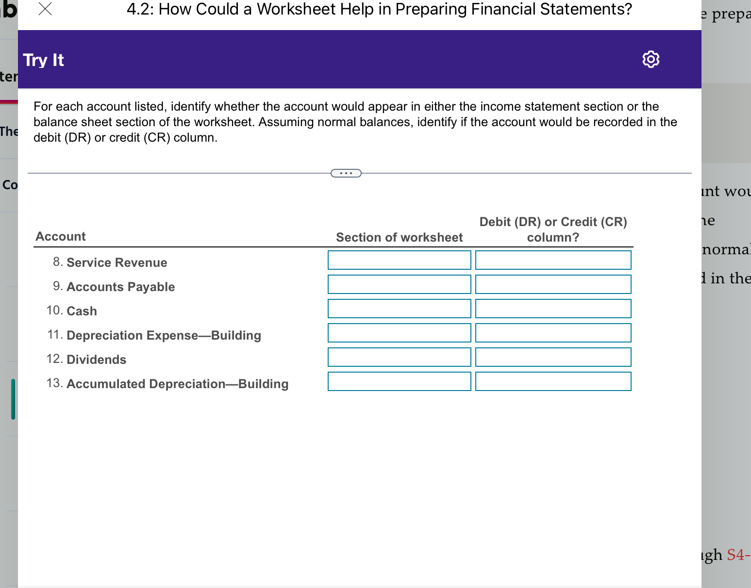  4.2: How Could a Worksheet Help in Preparing Financial Statements? Try