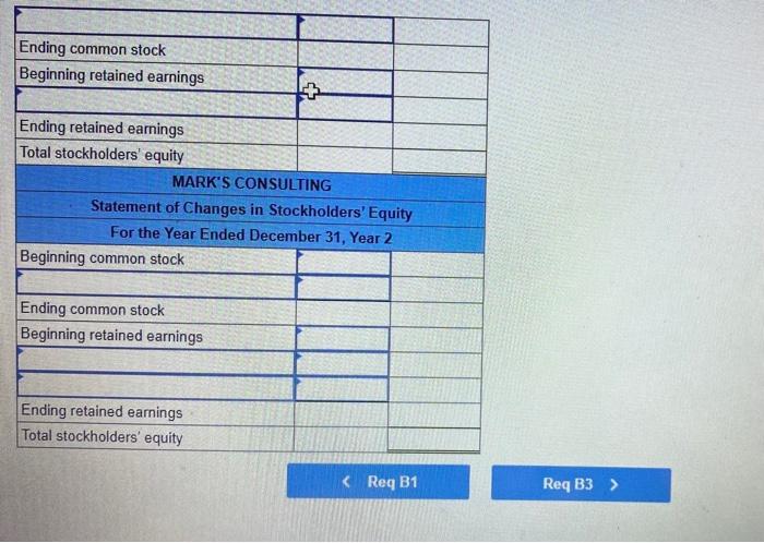 Year 1, its first year of operations, and Year 2. Assume that