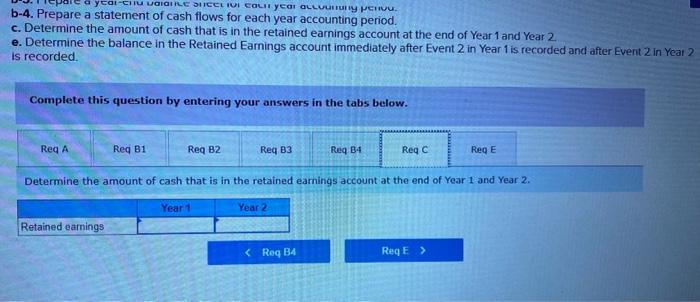 by entering your answers in the tabs below. Record the effects of