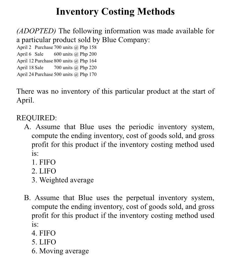 NOTE: 3) WEIGHTED AVERAGE SHOULD BE IN EXCEL FORMAT WITH FORMULA