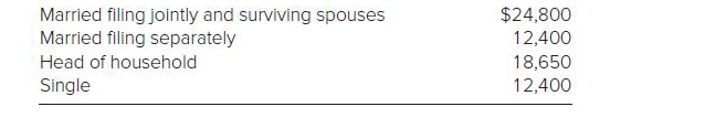 I JUST NEED THE ANSWER FOR PART C Married filing jointly