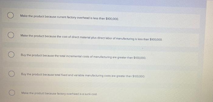 of its products manufactured by a subcontractor Currently, the cost of manufacturing
