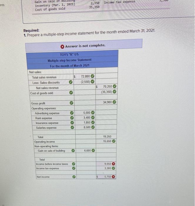 complete. thank you [The following information applies to the questions displayed below)