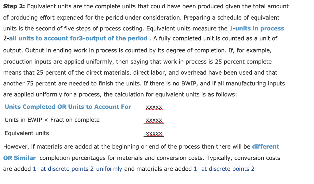 units to account for and also accounts for them, regardless of their