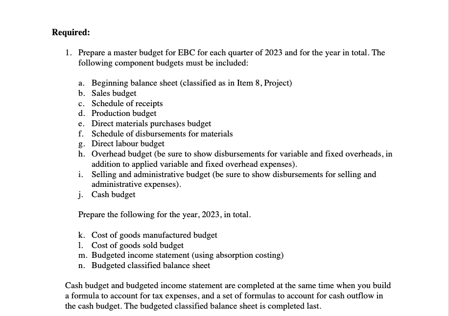 the four quarters of 2023 and the first two quarters of 2024