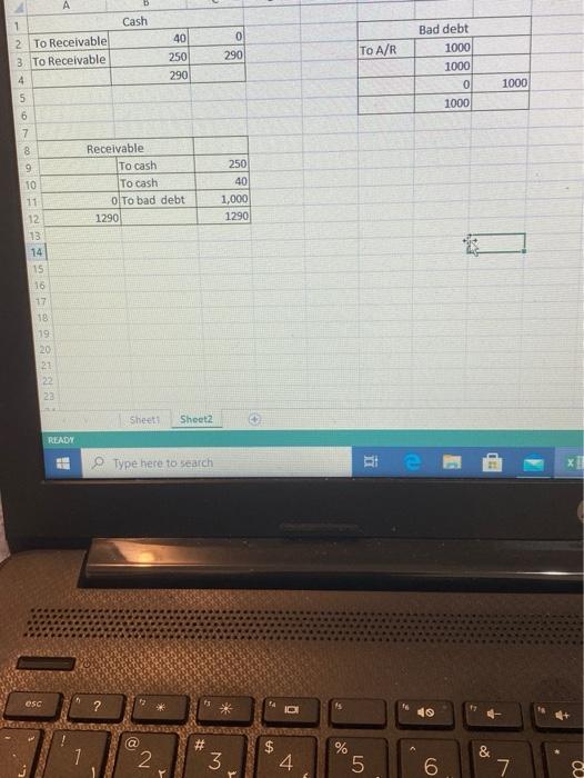 500x1/2 250 Date Accounts 12.10.2018 Cash Accounts receivable - Ann L (To