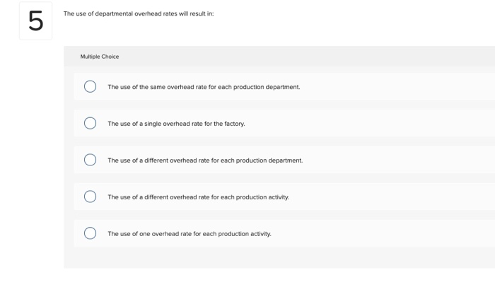 Choice Absorption costing Activity based costing O Historical costing O Average costing