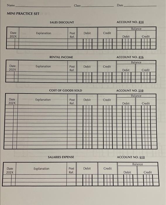 as follows: 12 Completion of the Accounting Cycle for a Merchandlse Company