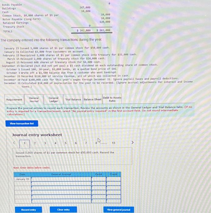 Laser, incorporated, reported the following account bafances on January 1. The company