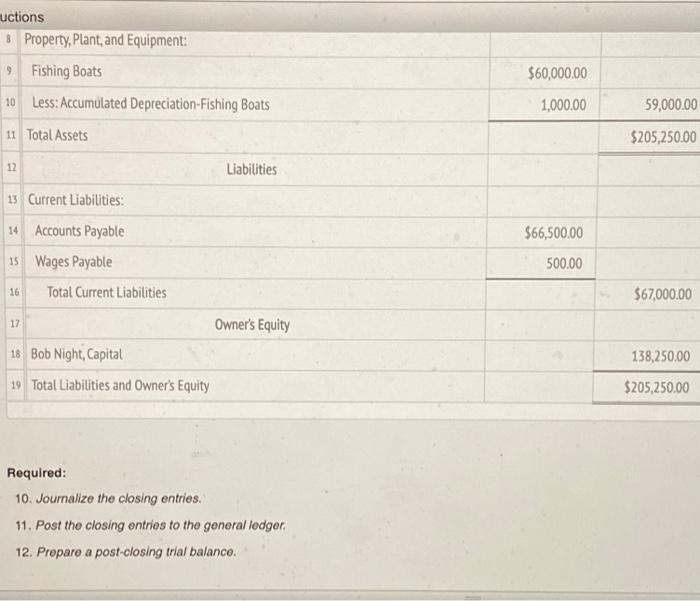 523 Instructions ACCOONCOM SUPPO Account Food Supplies ACCOUNCU. 12 Account No. 144