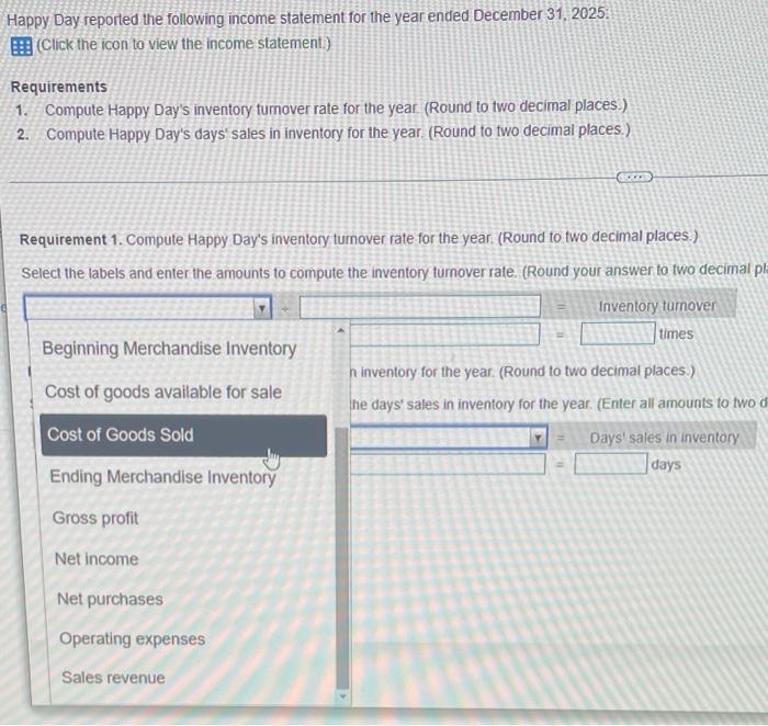 Merchandise Inventory $ 9,200 60,000 Plus: Net Cost of Inventory Purchased Cost
