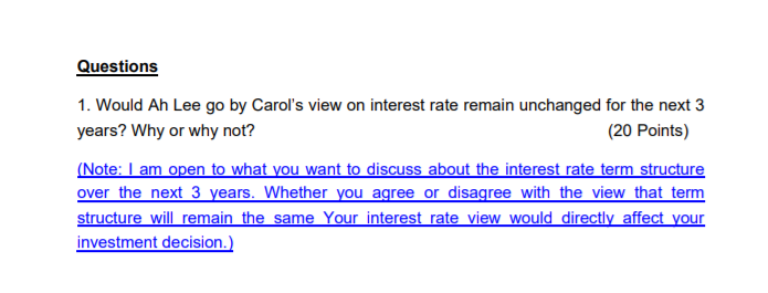 bonds (a maturity longer than the firm's liabilities) only to see interest