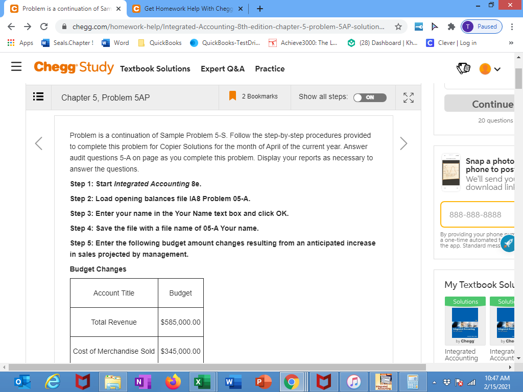  C Problem is a continuation of Sam X C Get Homework