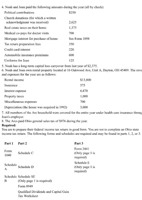and Joan Are live with their family in Dayton, OH. Noah's Social
