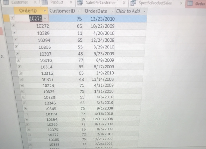 HW4.Customer. Sales - starting Access DB. 2. HW4.product.import - Excel file containing