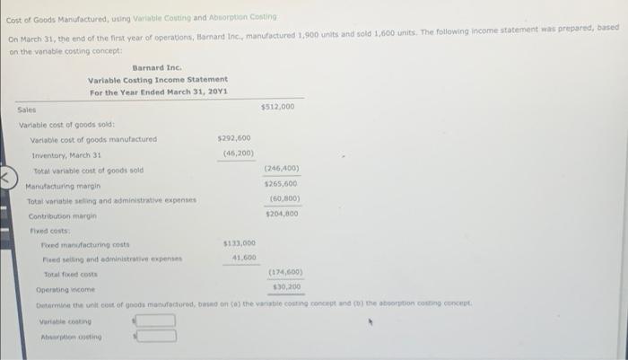 Apparel: East West Sales volume (units): Product XX 8,500 6,900 Product YY