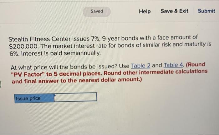  Saved Help Save & Exit Submit Stealth Fitness Center issues 7%,