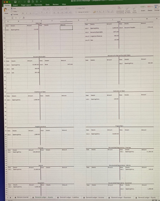 utilise different styles of systems. For this task the Xero Accounting Package