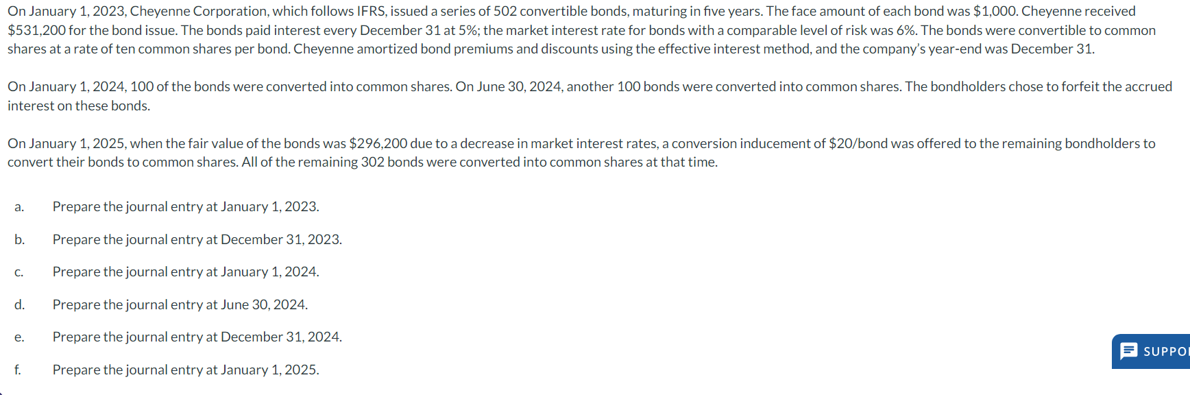  Please look at the text boxes for the journal entries. thank