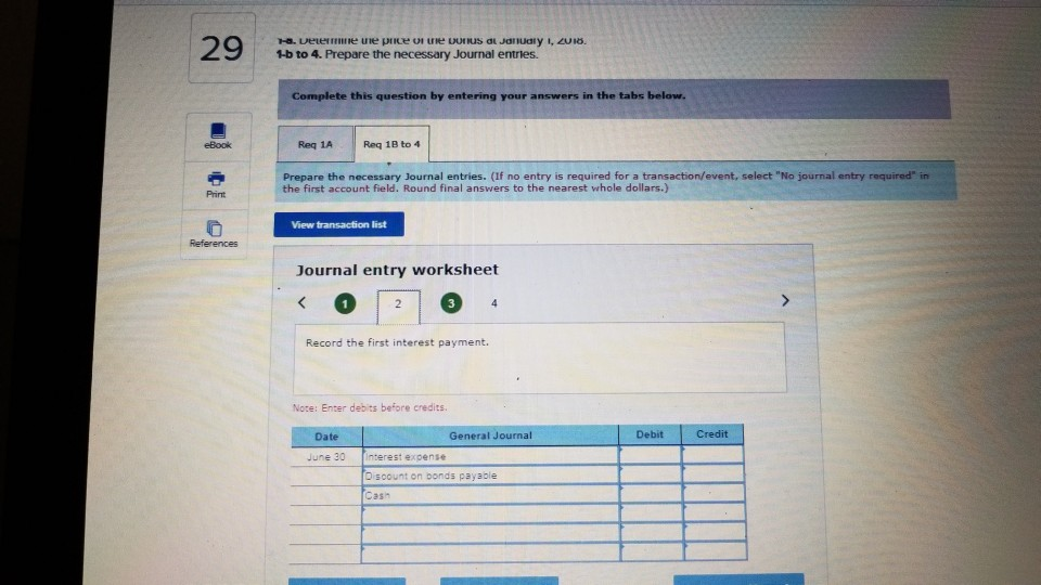 on January 1, 2018. The bonds sold for $406,898 and mature in