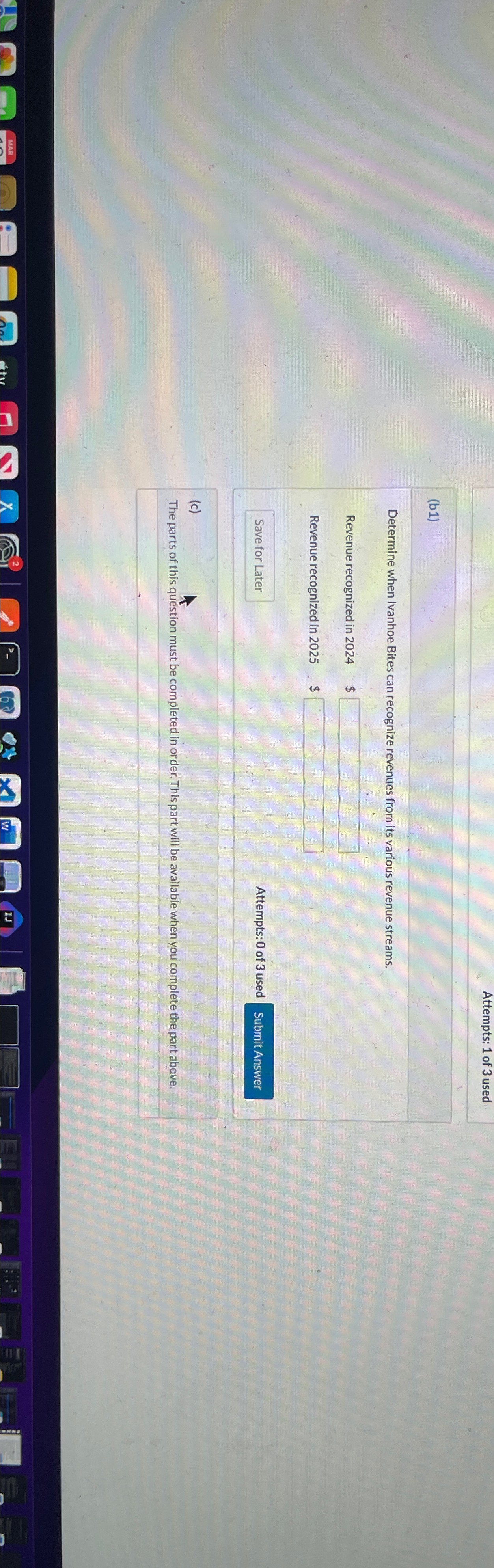  Current Attempt in Progress Ivanhoe Bites Ltd. operates a chain of